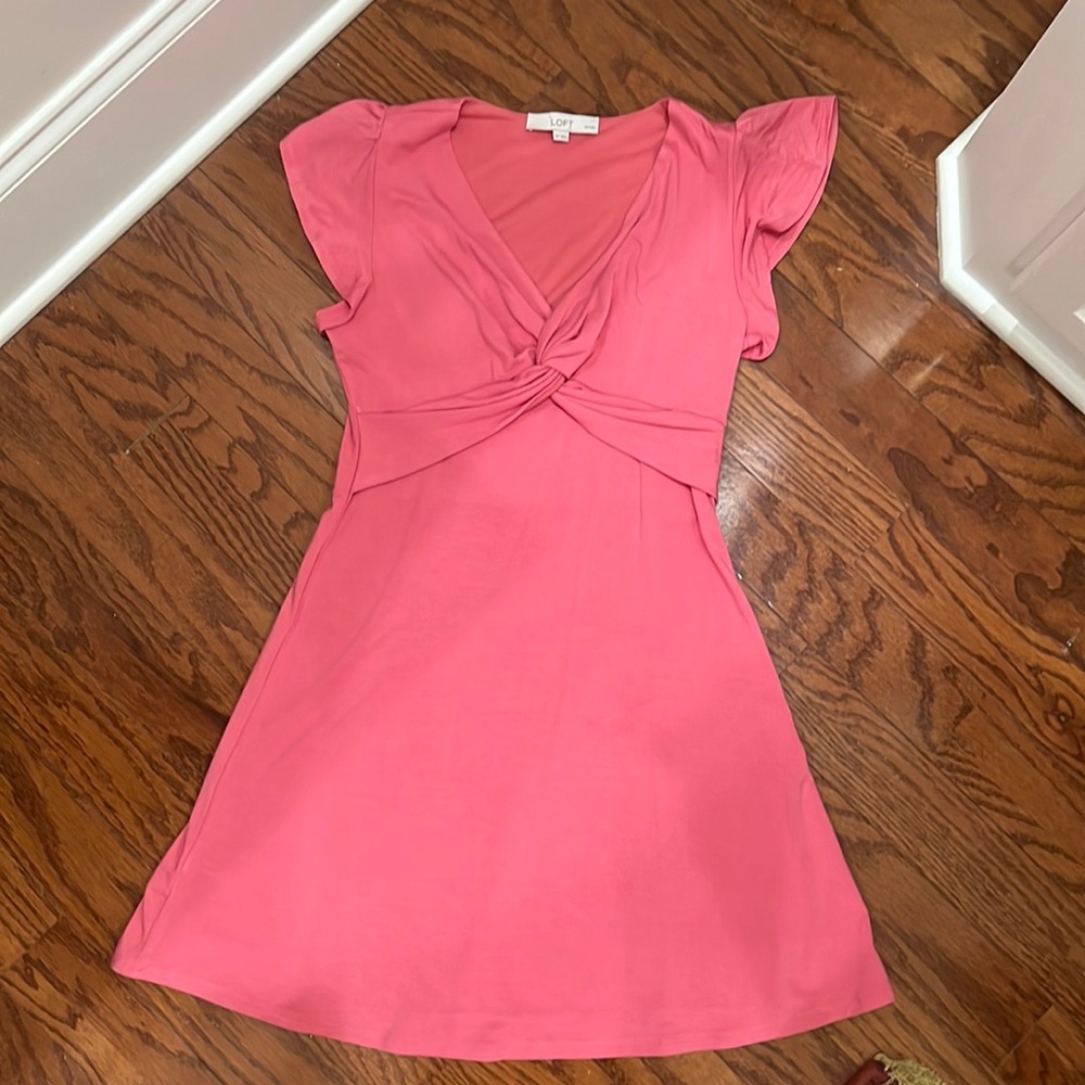 Loft Hot Pink Dress (XSP)